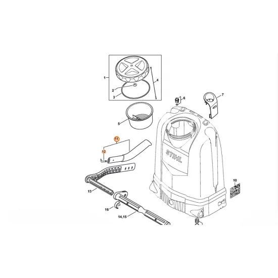 STIHL  Rękojeść 4255 790 0301